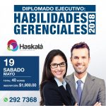 DIPLOMADO EJECUTIVO: HABILIDADES GERENCIALES Y DIRECTIVAS / MAYO 2018